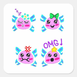 StickerDream Big: Kawaii Neon Stickers by 11-Year-