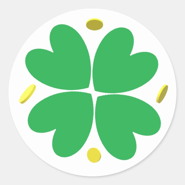 Stickers - 4-leaf Clover (Front)