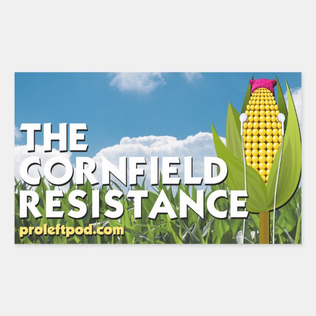 Stickers (4/pg) - The Cornfield Resistance (Front)
