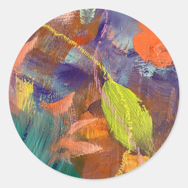 Stickers and Seals in Wild Garden Design (Front)