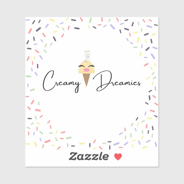 Stickers Creamy Dreamies  (Sheet)