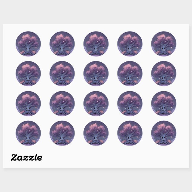 Stickers cute spooky (Sheet)
