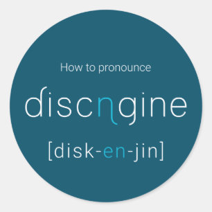 Stickers Disk-In-Jin
