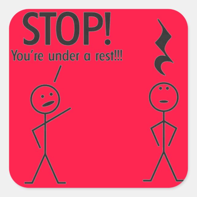 Stickers for Musicians (Front)