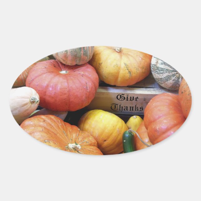 Stickers - "Give Thanks" (Front)