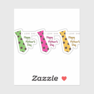 Stickers happy father day