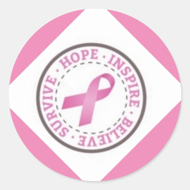 Stickers/Hope Inspire Classic Round Sticker (Front)