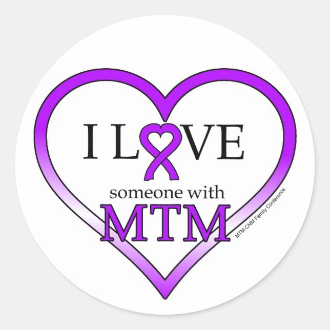 Stickers - I Love Someone With MTM (Front)