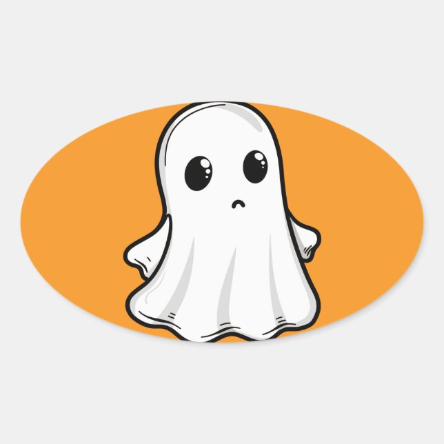 Stickers & Labels boo d'or Halloween party (Front)