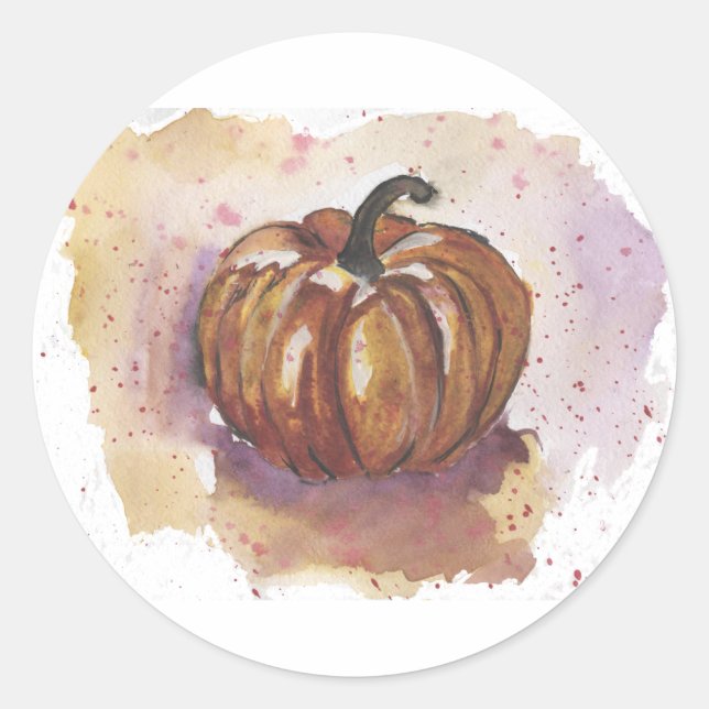 Stickers & Labels "pumpkin" (Front)