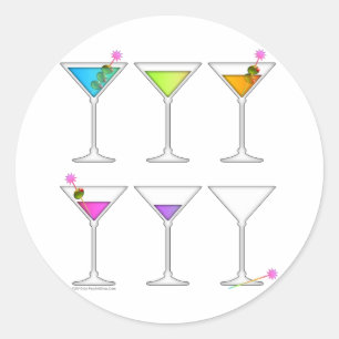 Stickers - Martinis Going, Going, GONE