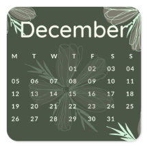 Stickers month of year - December (S'L) *2022