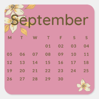 Stickers month of year - September (S'F) *2022