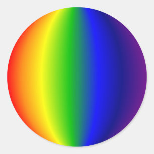 Stickers - Spherical Rainbow