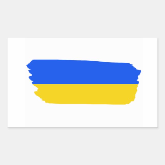 stickers ukraine flag  (Front)