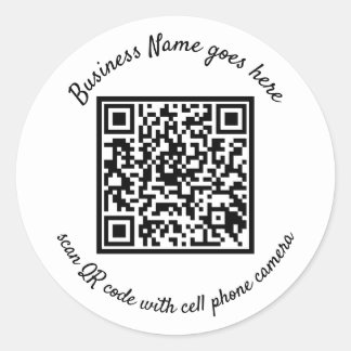 Stickers with QR Code