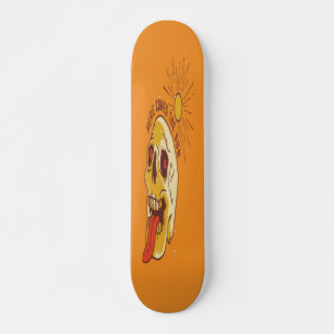 Sticking Tongue Skull Skateboard