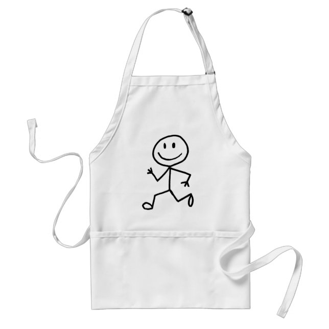 Stickman Runner Standard Apron (Front)