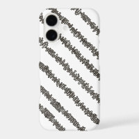 Sticks And Stones-Black And White Abstract Stripes