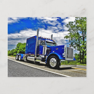 Sticks Peterbilt 359 Postcard