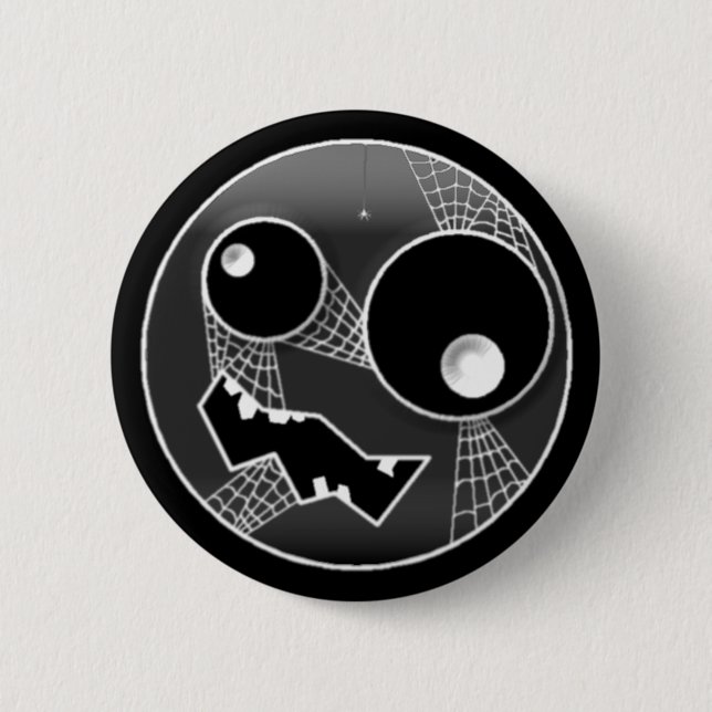 Sticky Button: Web 6 Cm Round Badge (Front)