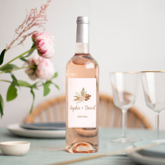 Sticky Labels Wedding Bohemian