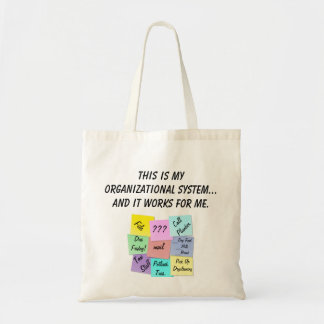 Sticky Note Tote Bag