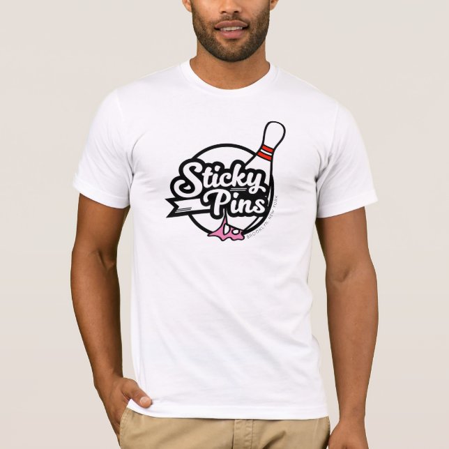 Sticky Pins - Bowling Tee (Front)