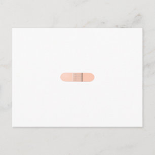 Sticky Plaster Postcard