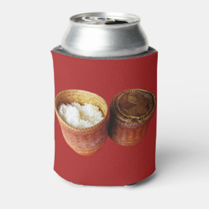 Sticky Rice [Khao Niao] Thai Lao Food Can Cooler