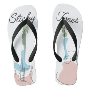 Sticky Tunes   Zip shoes   "Let Music Speak" Hoc Jandals