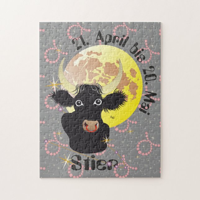 Stier 21. April bis 20. Mai Puzzle (Vertical)