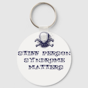 Stiff Person Syndrome Matters Key Ring