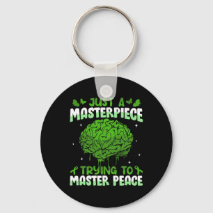 Stigma Mental Health Problems Awareness Mens Key Ring
