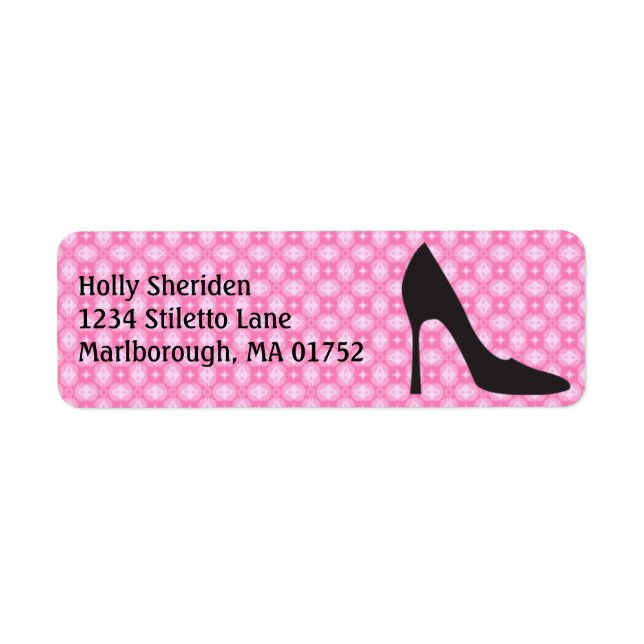 Stiletto Address Label (Front)