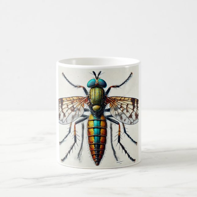 Stiletto Fly 051124IREF202 - Watercolor Coffee Mug (Center)