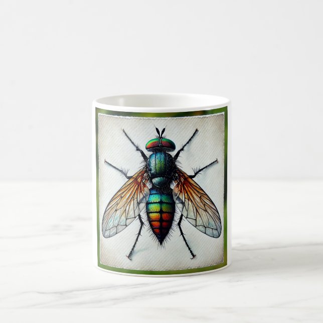 Stiletto Fly 061124IREF238 - Watercolor Coffee Mug (Center)