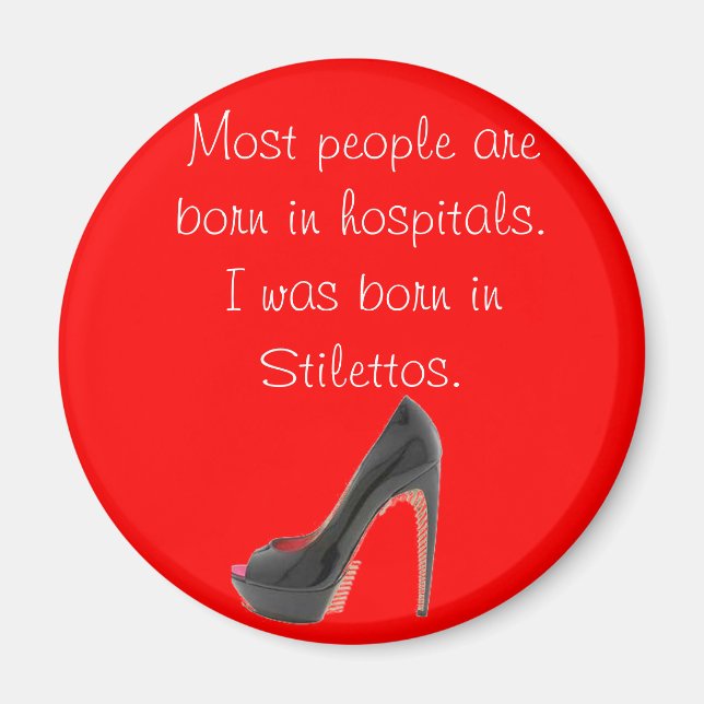 Stiletto Magnet (Front)