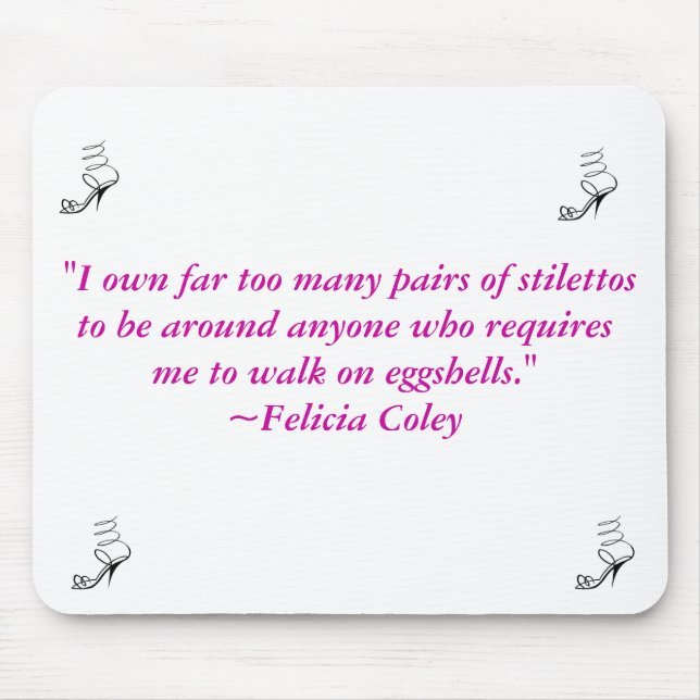 Stiletto Mousepad (Front)