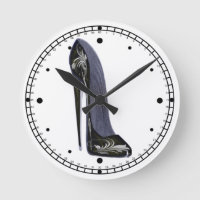 Stiletto Shoe Art Clocks