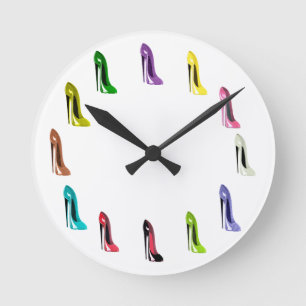 Stiletto Shoe Art Clocks