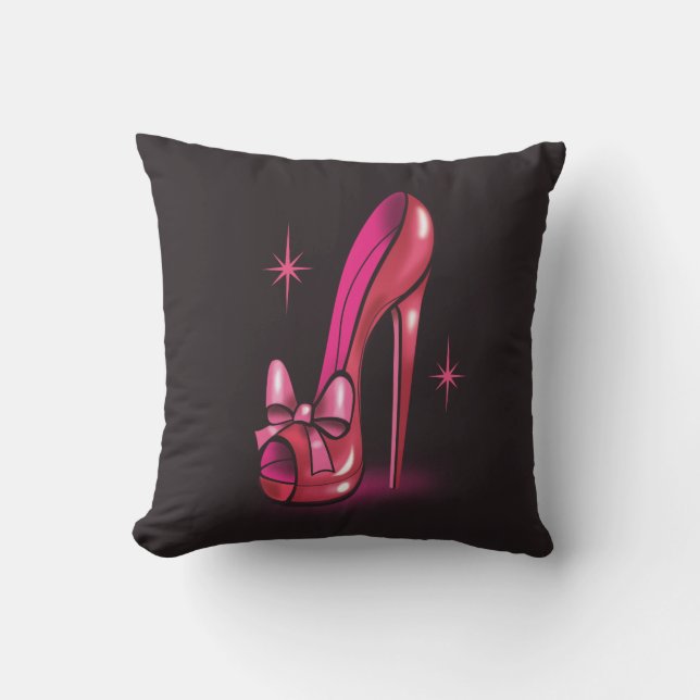 Stiletto Shoe Pillow by Fluff (Front)