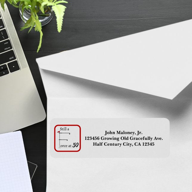 Still a Force at 50 Birthday golf theme  (Creator Uploaded)