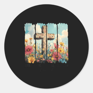 Still A Mess Still Chosen Funny Christian Jesus Fa Classic Round Sticker