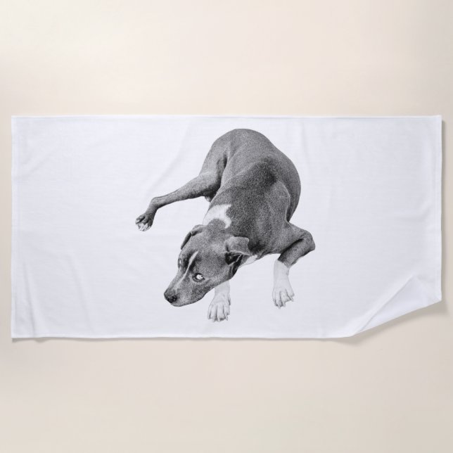 Still and Strong Beach Towel (Front)