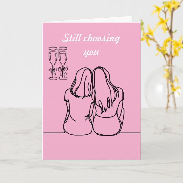 Still choosing you card (Yellow Flower)