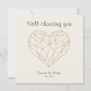 Still Choosing You Valentine Card