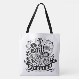 Still Fall in Love Everyday/Love Always Wins Tote Bag