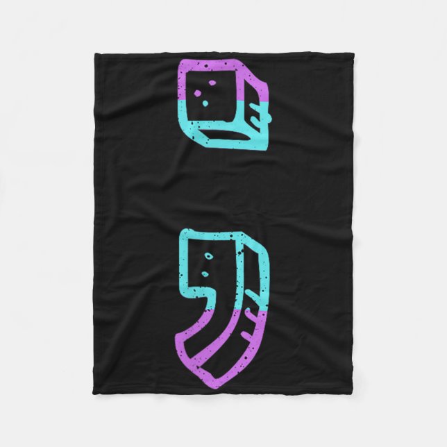 Still Fighting Suicide Prevention Awareness Semico Fleece Blanket (Front)