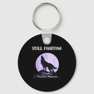 Still Fighting Suicide Prevention Awareness Wolf  Key Ring